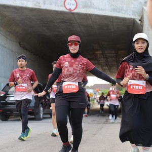 Race photo from KEDIRI HALF MARATHON 2026