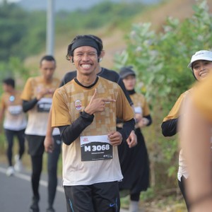Race photo from KEDIRI HALF MARATHON 2026