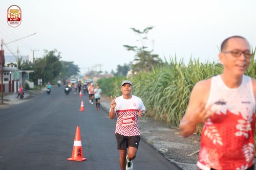 Race photo from Kediri Half Marathon 2024