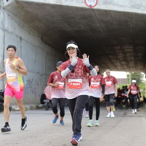 Race photo from KEDIRI HALF MARATHON 2026