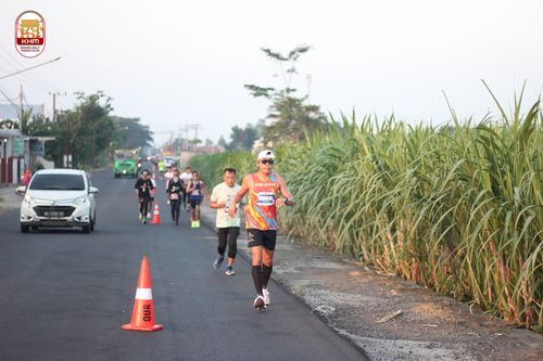 Race photo from Kediri Half Marathon 2024