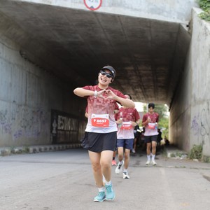 Race photo from KEDIRI HALF MARATHON 2026
