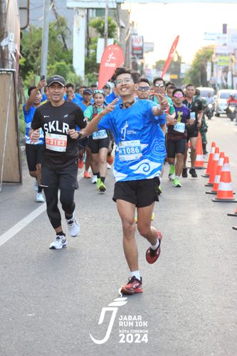 Race photo from Jabar Run 10K 2024