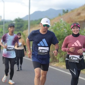 Race photo from KEDIRI HALF MARATHON 2026