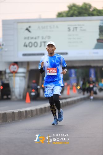 Race photo from SURABAYA ISOPLUS MARATHON 2025