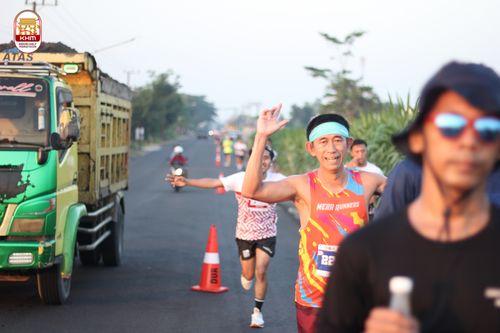 Race photo from Kediri Half Marathon 2024