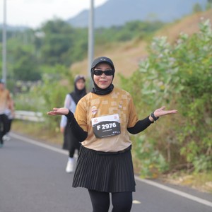 Race photo from KEDIRI HALF MARATHON 2026