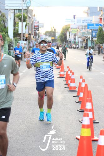 Race photo from Jabar Run 10K 2024
