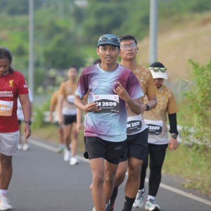 Race photo from KEDIRI HALF MARATHON 2026