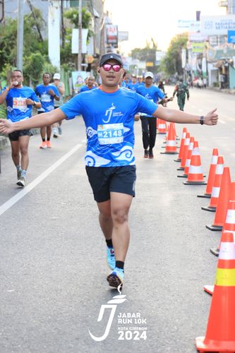 Race photo from Jabar Run 10K 2024