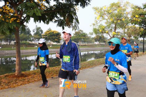 Race photo from ISOPlus Run 2024 Jakarta