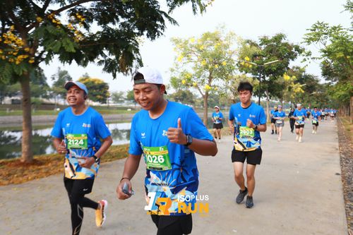 Race photo from ISOPlus Run 2024 Jakarta