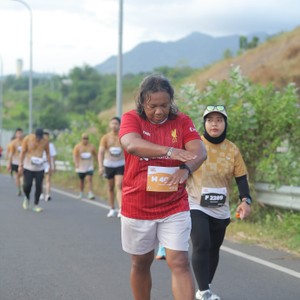 Race photo from KEDIRI HALF MARATHON 2026