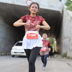 Race photo from KEDIRI HALF MARATHON 2026
