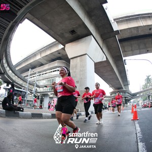 Race photo from SMARTFREN RUN 2026