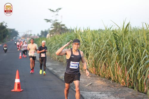 Race photo from Kediri Half Marathon 2024