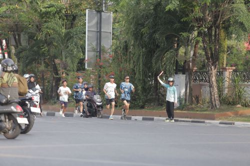 Race photo from ABR 2024 VIBES