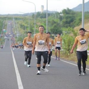 Race photo from KEDIRI HALF MARATHON 2026
