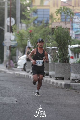 Race photo from Jabar Run 10K 2024
