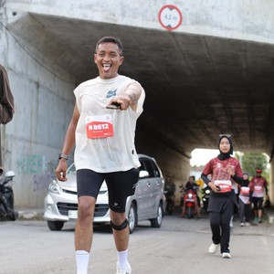 Race photo from KEDIRI HALF MARATHON 2026