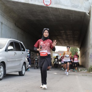 Race photo from KEDIRI HALF MARATHON 2026