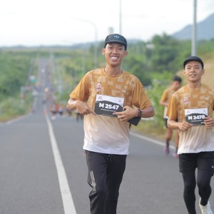 Race photo from KEDIRI HALF MARATHON 2026