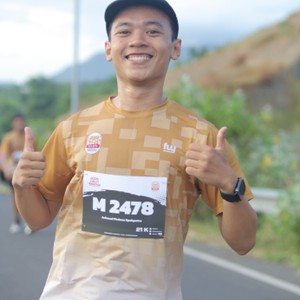 Race photo from KEDIRI HALF MARATHON 2026