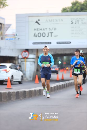 Race photo from SURABAYA ISOPLUS MARATHON 2025