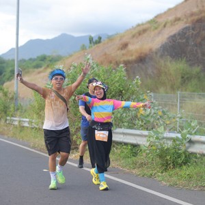 Race photo from KEDIRI HALF MARATHON 2026