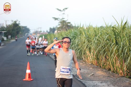 Race photo from Kediri Half Marathon 2024