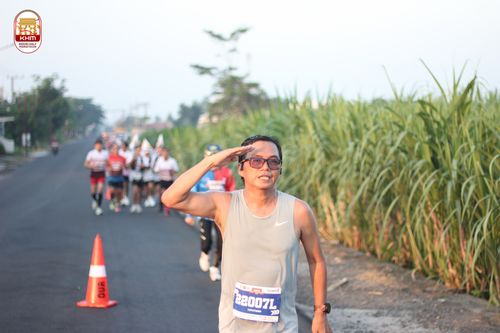 Race photo from Kediri Half Marathon 2024