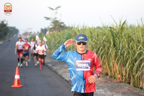 Race photo from Kediri Half Marathon 2024