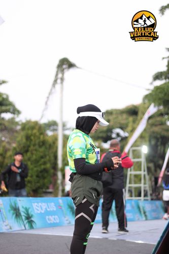 Race photo from Kelud Vertical Challenge 2024