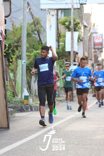 Race photo from Jabar Run 10K 2024
