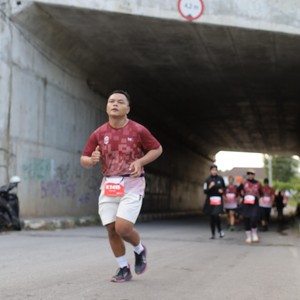 Race photo from KEDIRI HALF MARATHON 2026