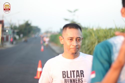 Race photo from Kediri Half Marathon 2024