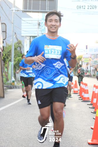 Race photo from Jabar Run 10K 2024