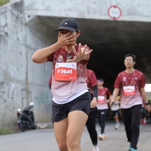 Race photo from KEDIRI HALF MARATHON 2026