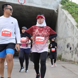 Race photo from KEDIRI HALF MARATHON 2026