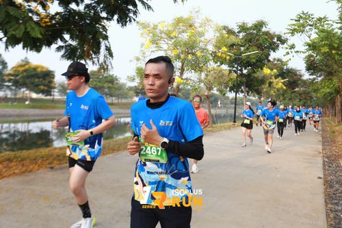 Race photo from ISOPlus Run 2024 Jakarta