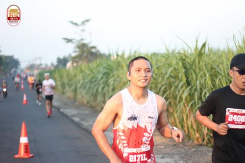 Race photo from Kediri Half Marathon 2024