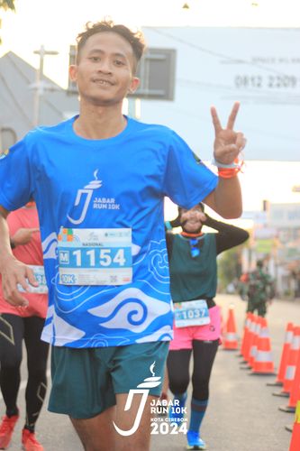 Race photo from Jabar Run 10K 2024