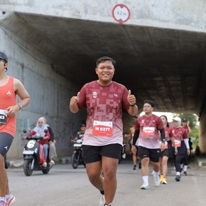 Race photo from KEDIRI HALF MARATHON 2026