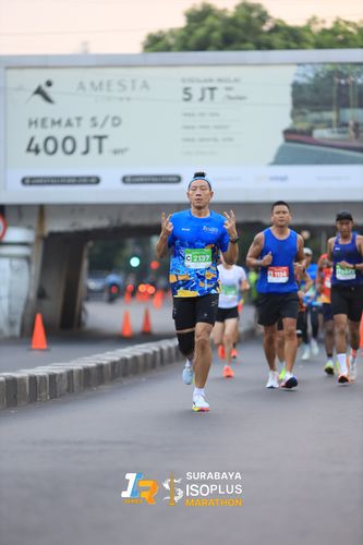 Race photo from SURABAYA ISOPLUS MARATHON 2025