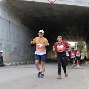 Race photo from KEDIRI HALF MARATHON 2026