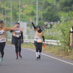 Race photo from KEDIRI HALF MARATHON 2026