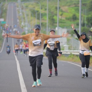 Race photo from KEDIRI HALF MARATHON 2026
