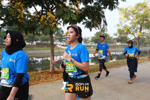 Race photo from ISOPlus Run 2024 Jakarta