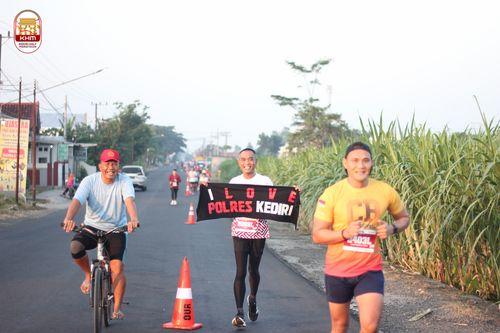 Race photo from Kediri Half Marathon 2024