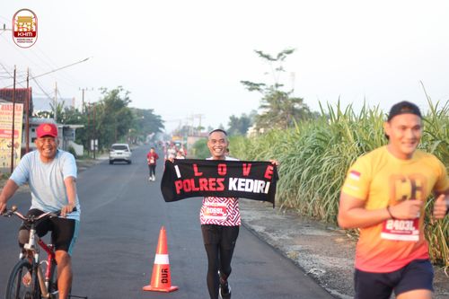 Race photo from Kediri Half Marathon 2024